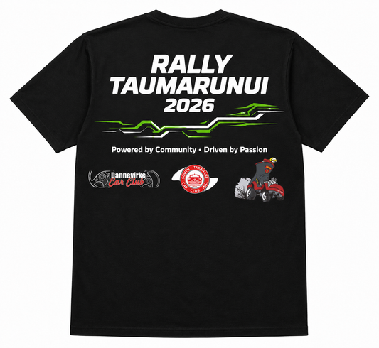 Official Rally Taumarunui Event T-Shirt