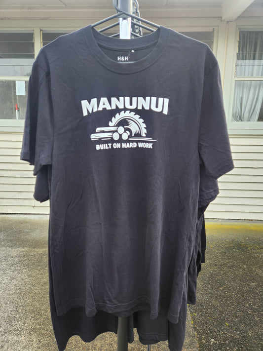 Manunui – Built on Hard Work T-Shirt