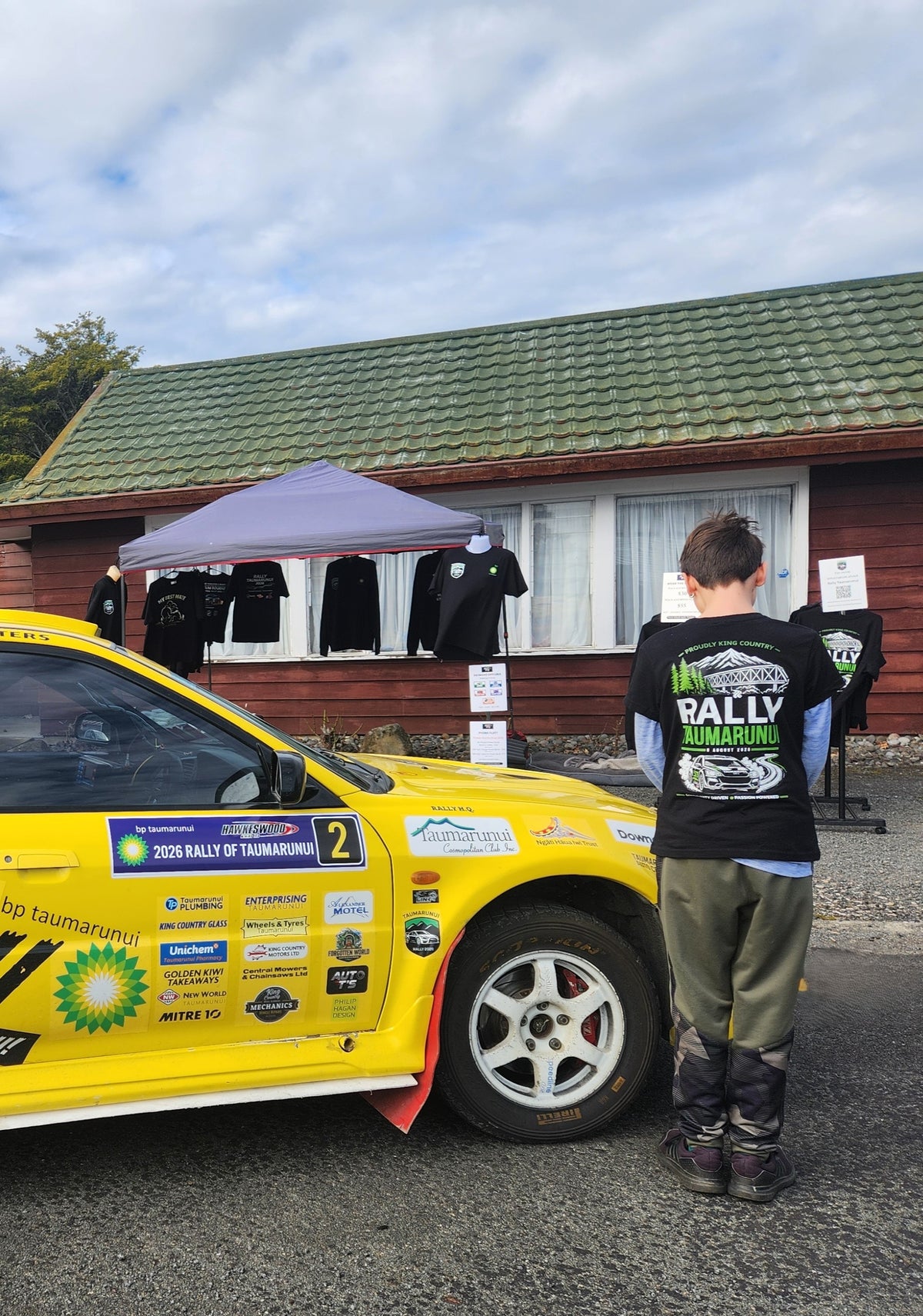Official Rally Taumarunui Community T-Shirt