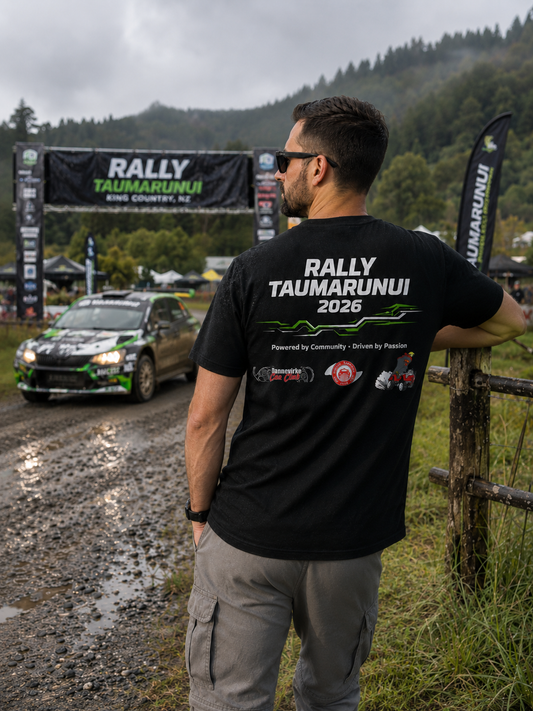 Official Rally Taumarunui Event T-Shirt