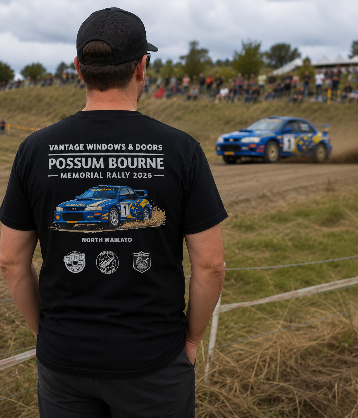Possum Bourne Memorial Rally 2026 Official Event T-Shirt