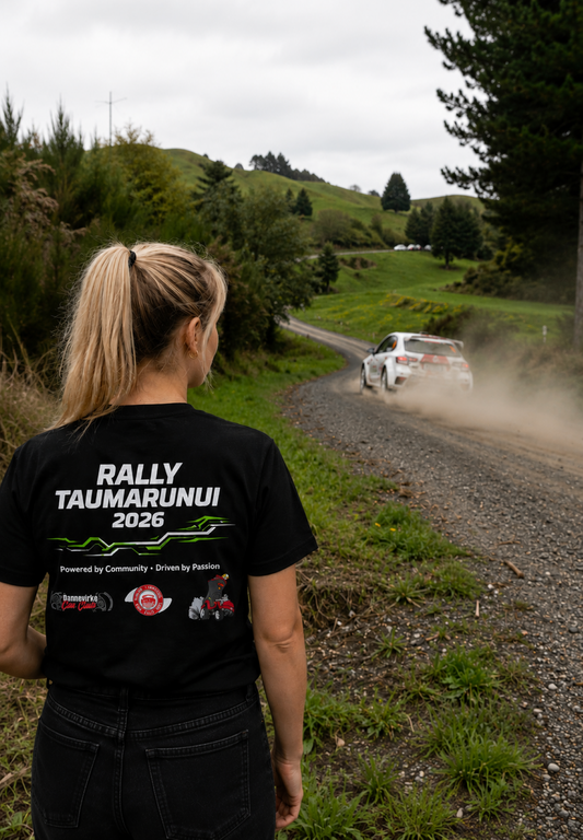 Official Rally Taumarunui Event T-Shirt
