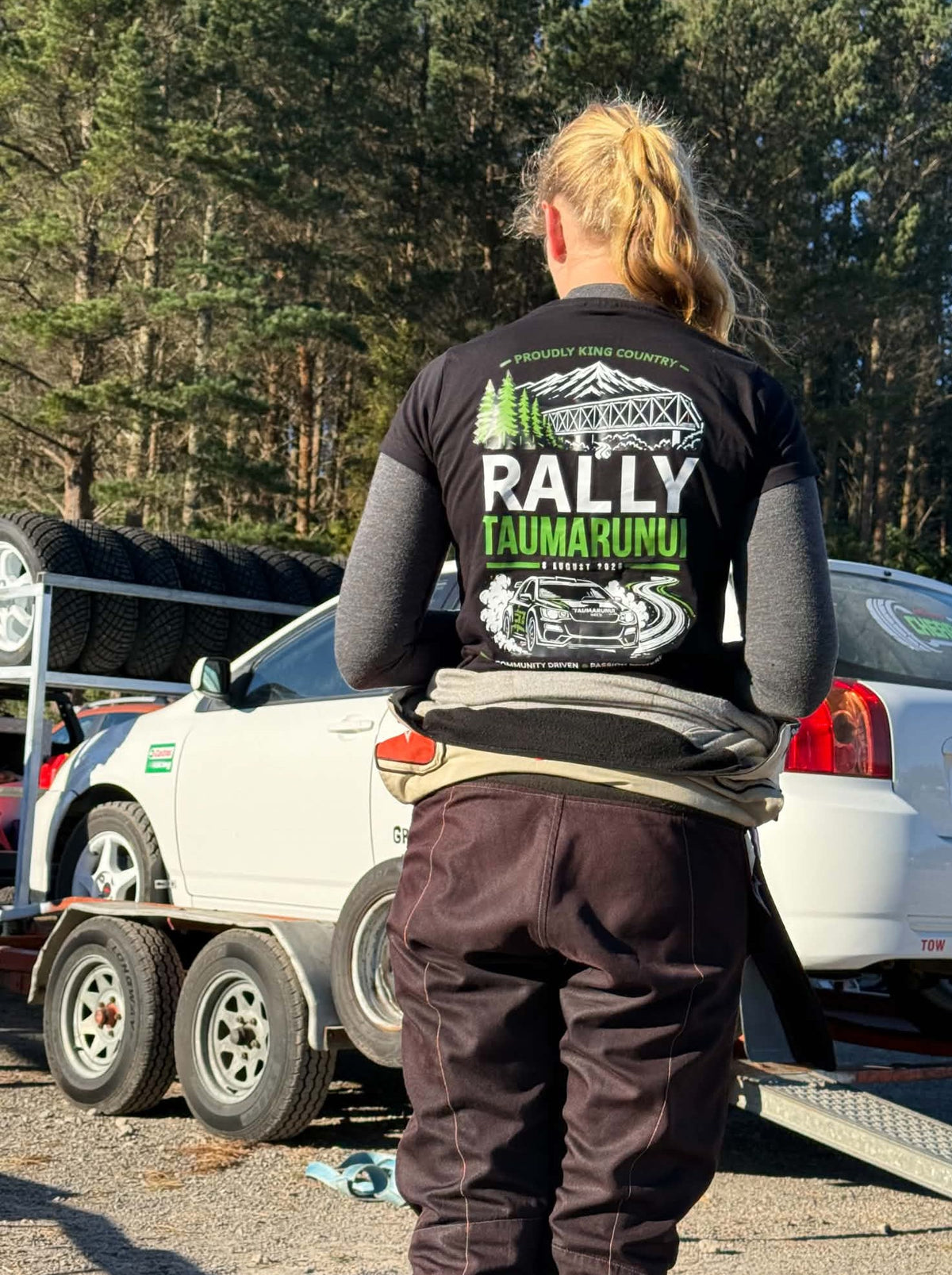 Official Rally Taumarunui Community T-Shirt