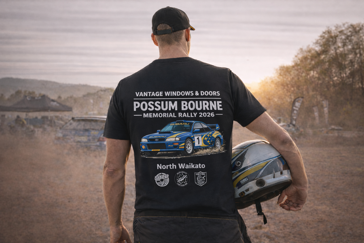 Possum Bourne Memorial Rally 2026 Official Event T-Shirt