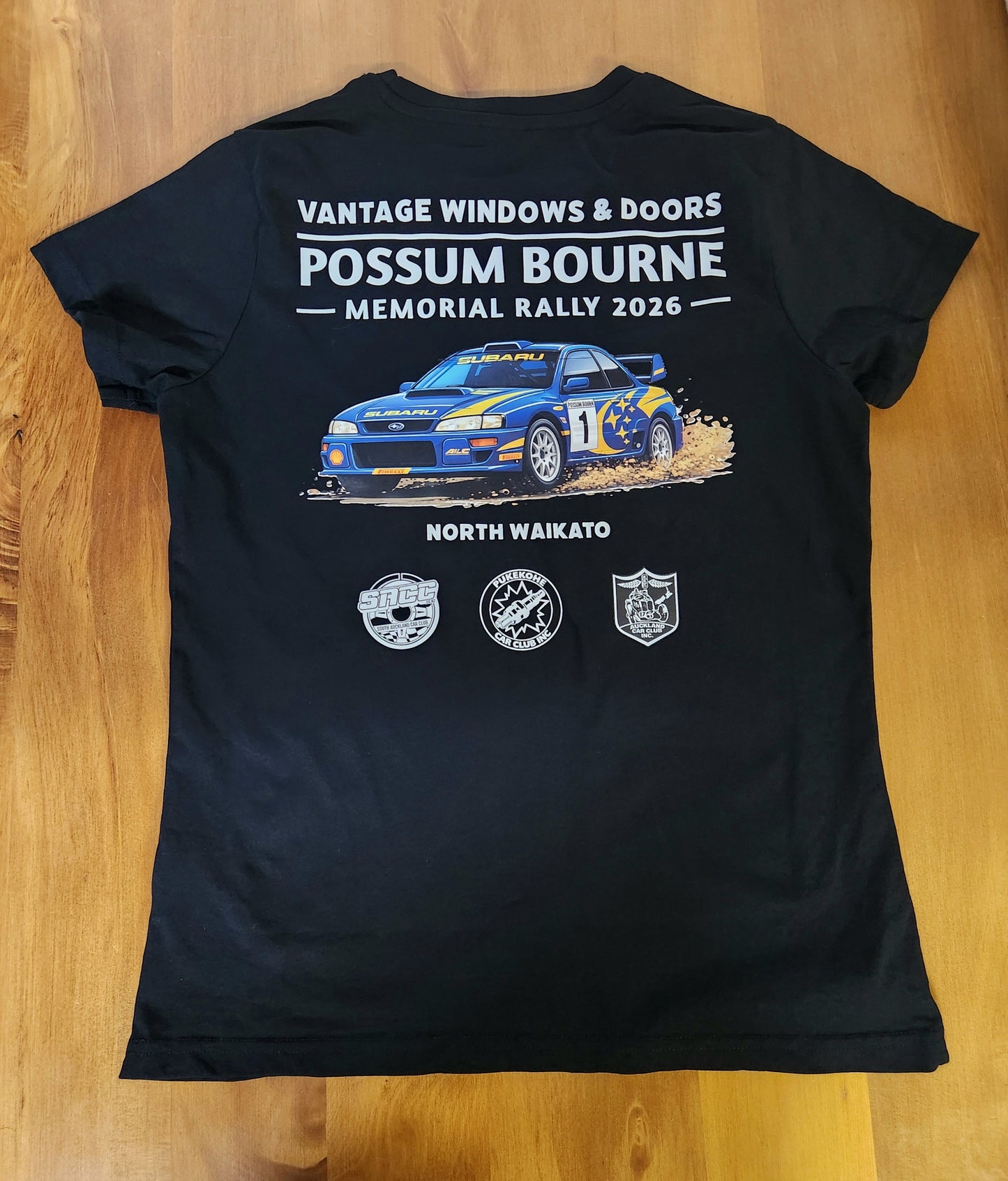 Possum Bourne Memorial Rally 2026 Official Event T-Shirt